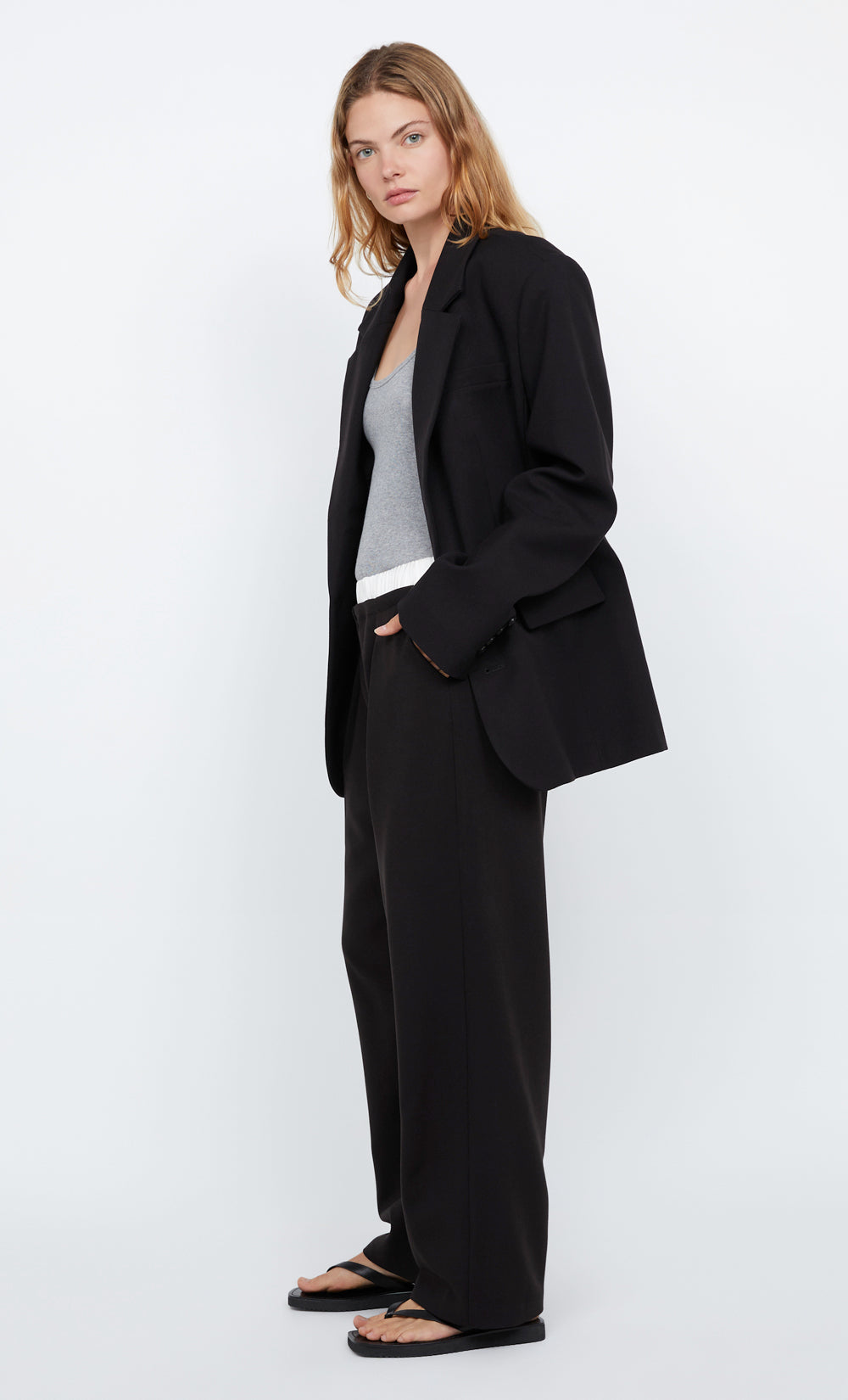 CARLSON BLAZER  - BLACK - Image 3
