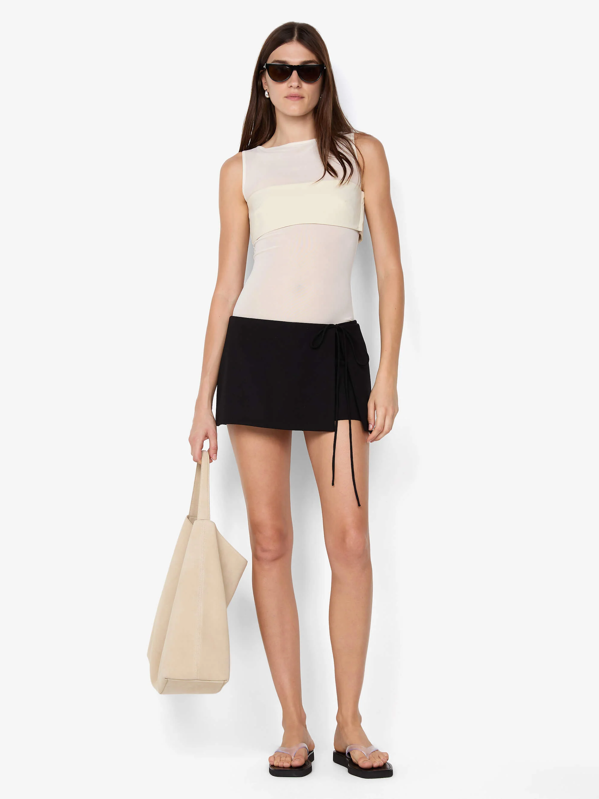 DEMI SKORT - BLACK - Image 3