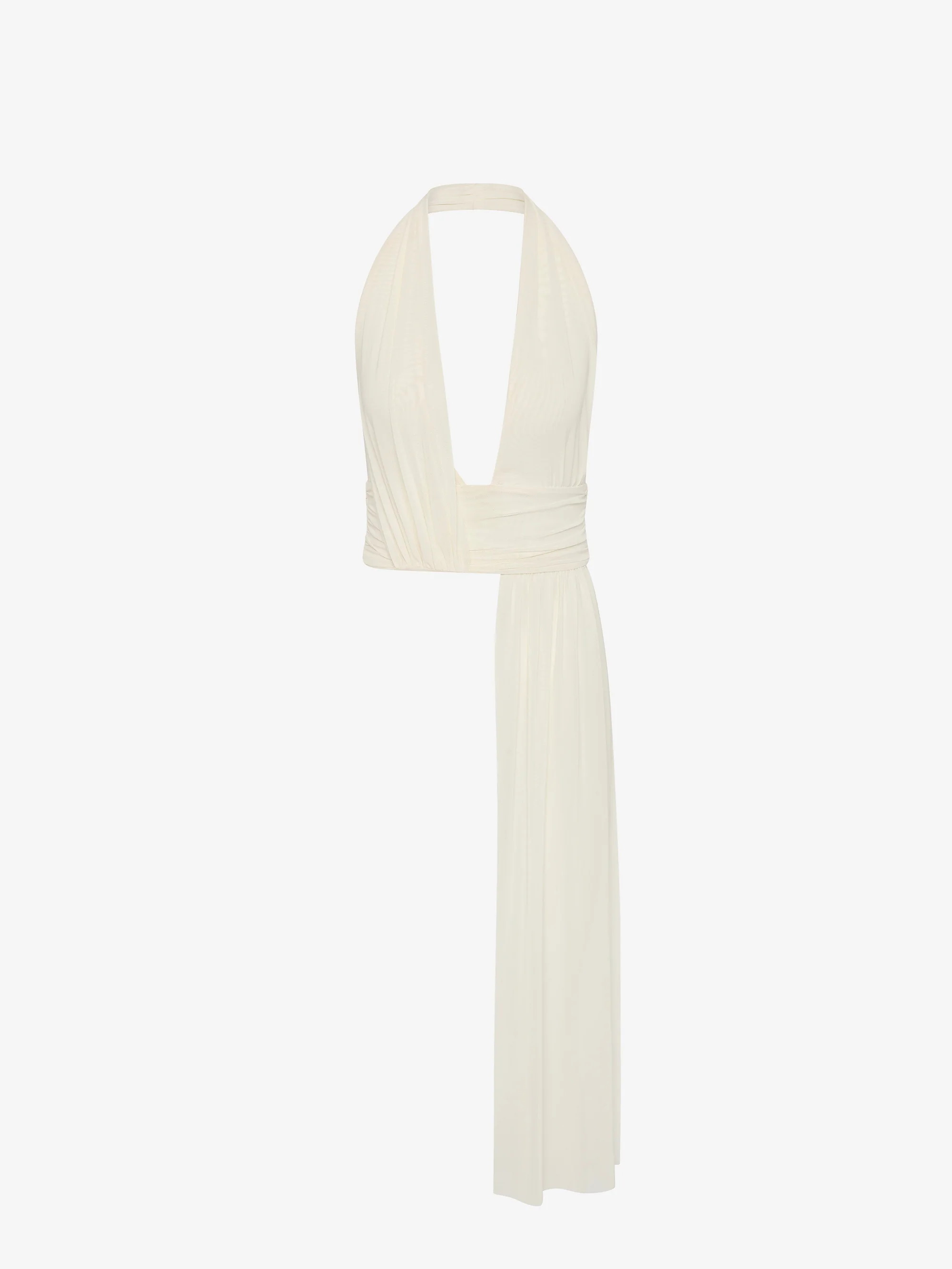 EVA DRAPE TOP - SNOW - Image 6