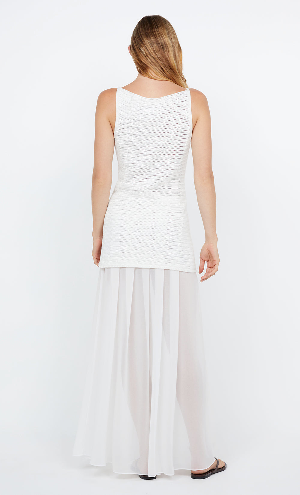 FILIPPA MAXI SKIRT - IVORY - Image 4