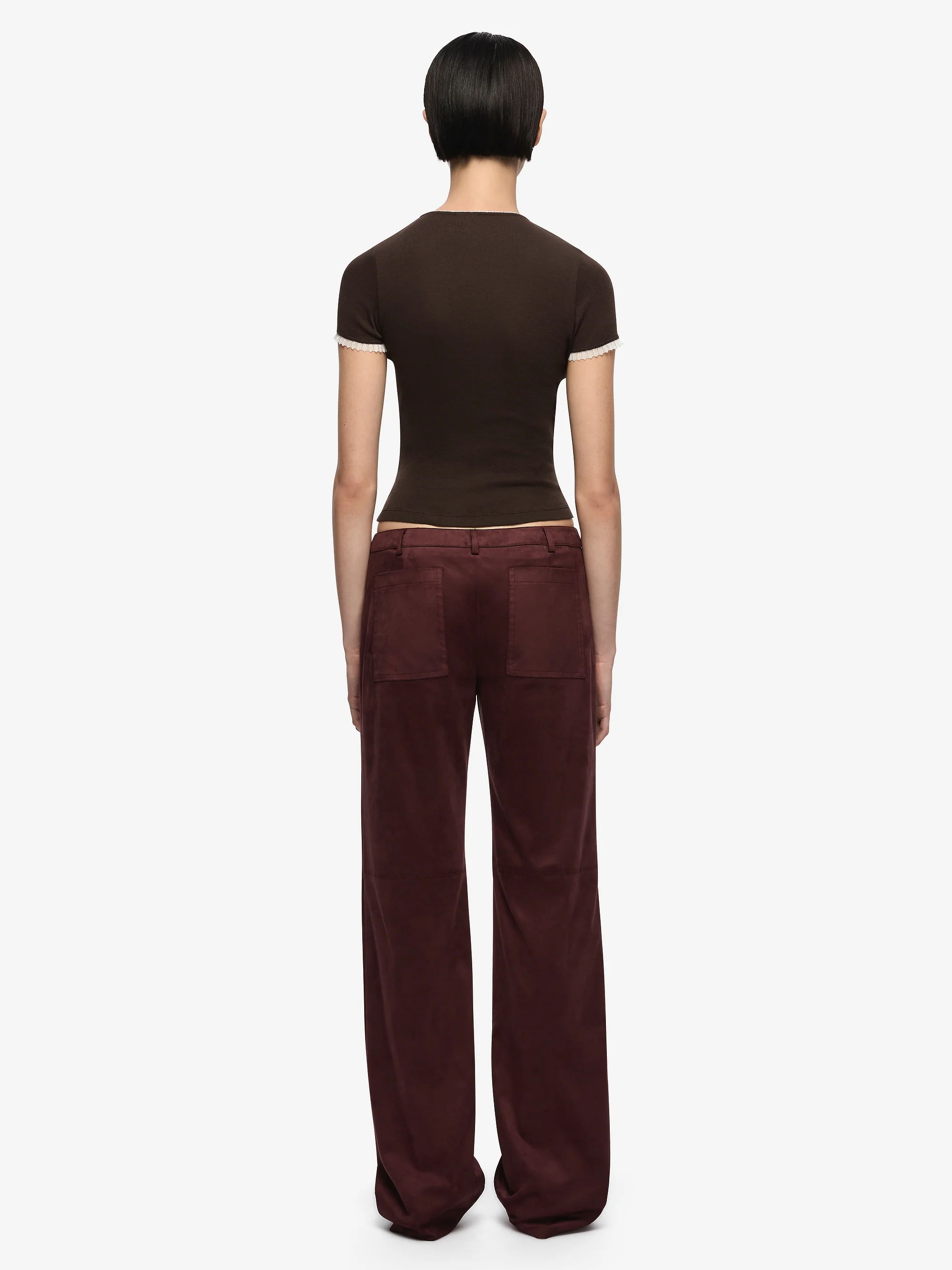 MAISON PANT - PLUM - Image 4