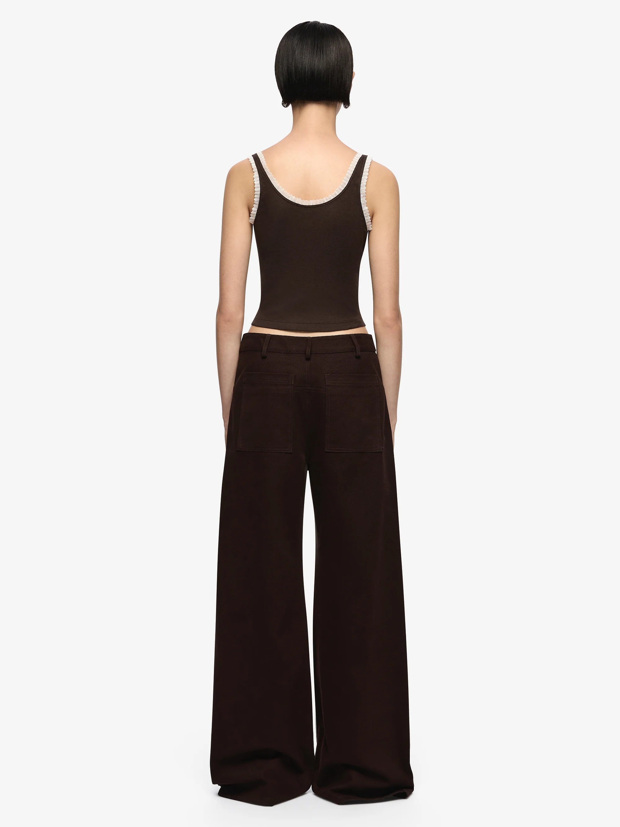 MONETA TANK - DARK CHOCOLATE - Image 4