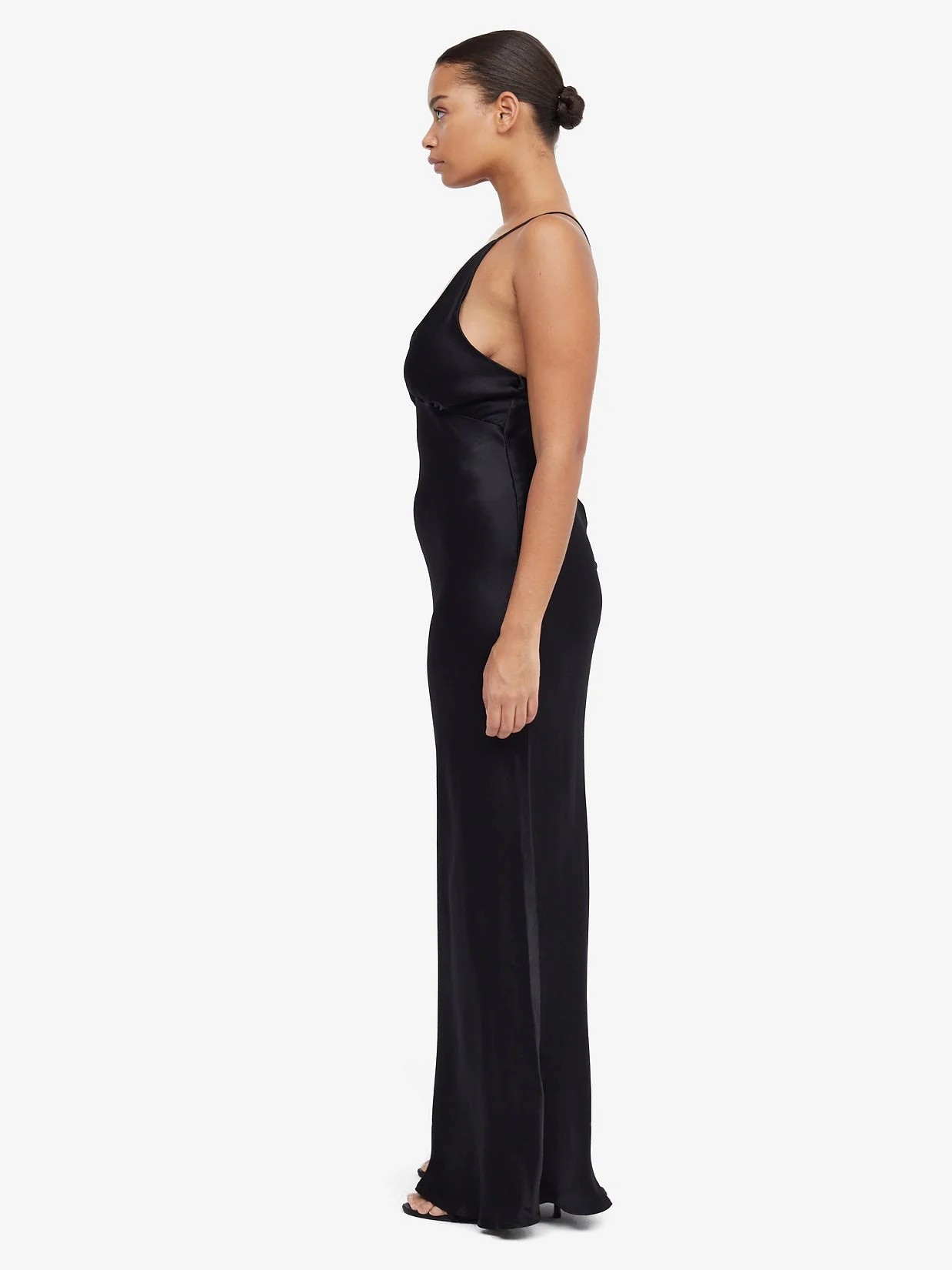 MOON DANCE V MAXI DRESS - BLACK - Image 3