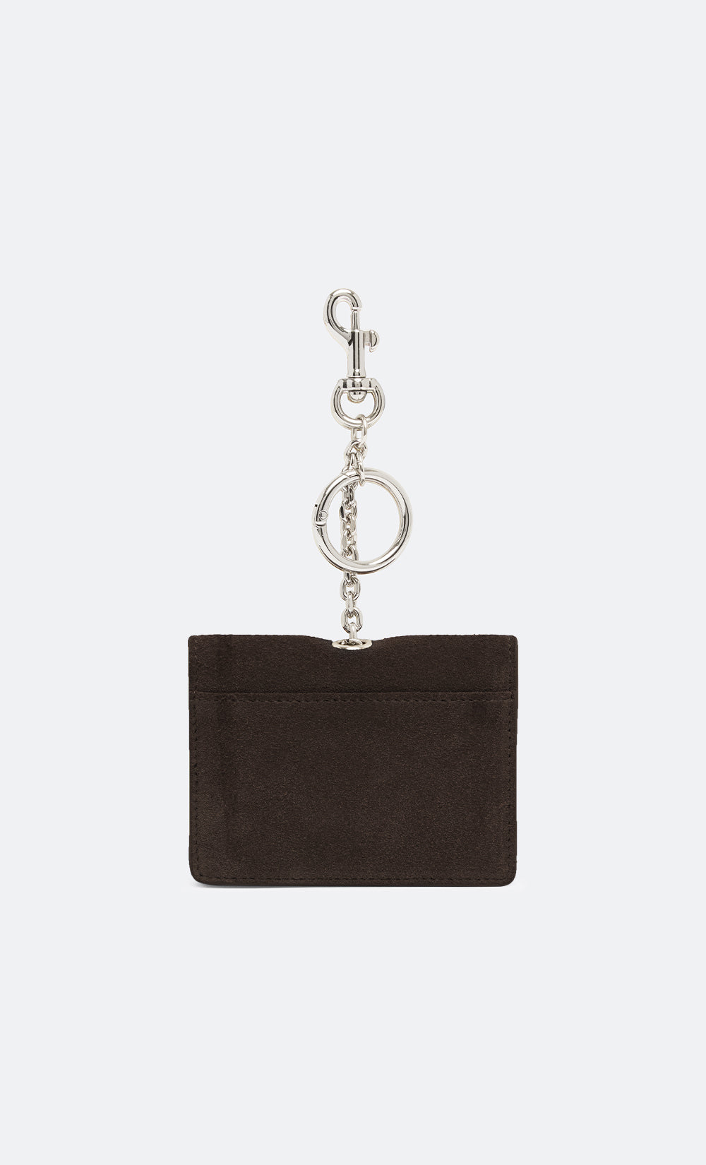 RHEA CARD HOLDER - CHOC SUEDE - Image 3